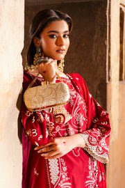 Zellbury Chikankari Embroidered Lawn Unstitched 3Pc Suit WUS25E30837