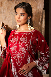 Zellbury Chikankari Embroidered Lawn Unstitched 3Pc Suit WUS25E30837