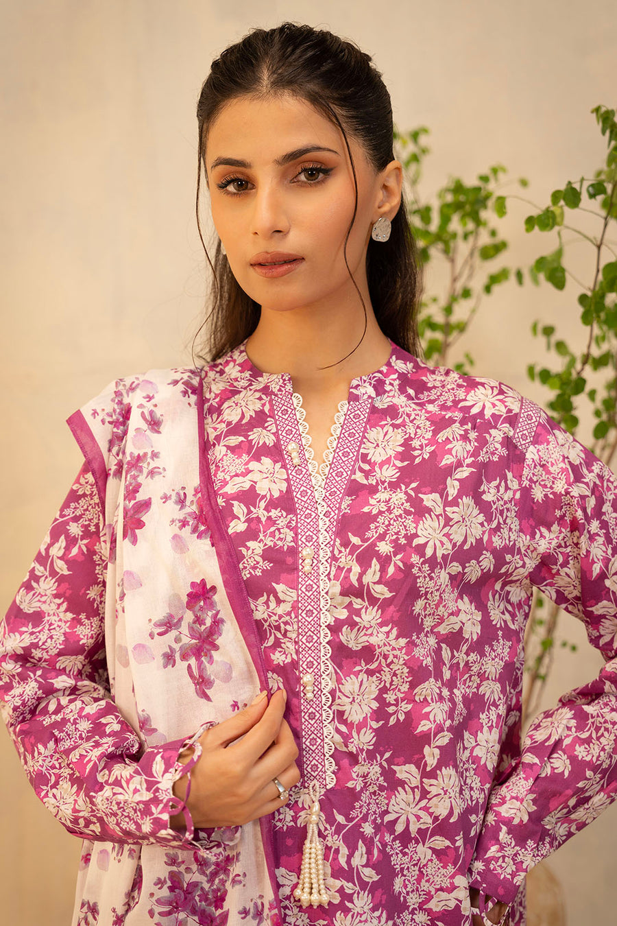 Zellbury Summer Printed Lawn Unstitched 2Pc Suit WUS25X20005