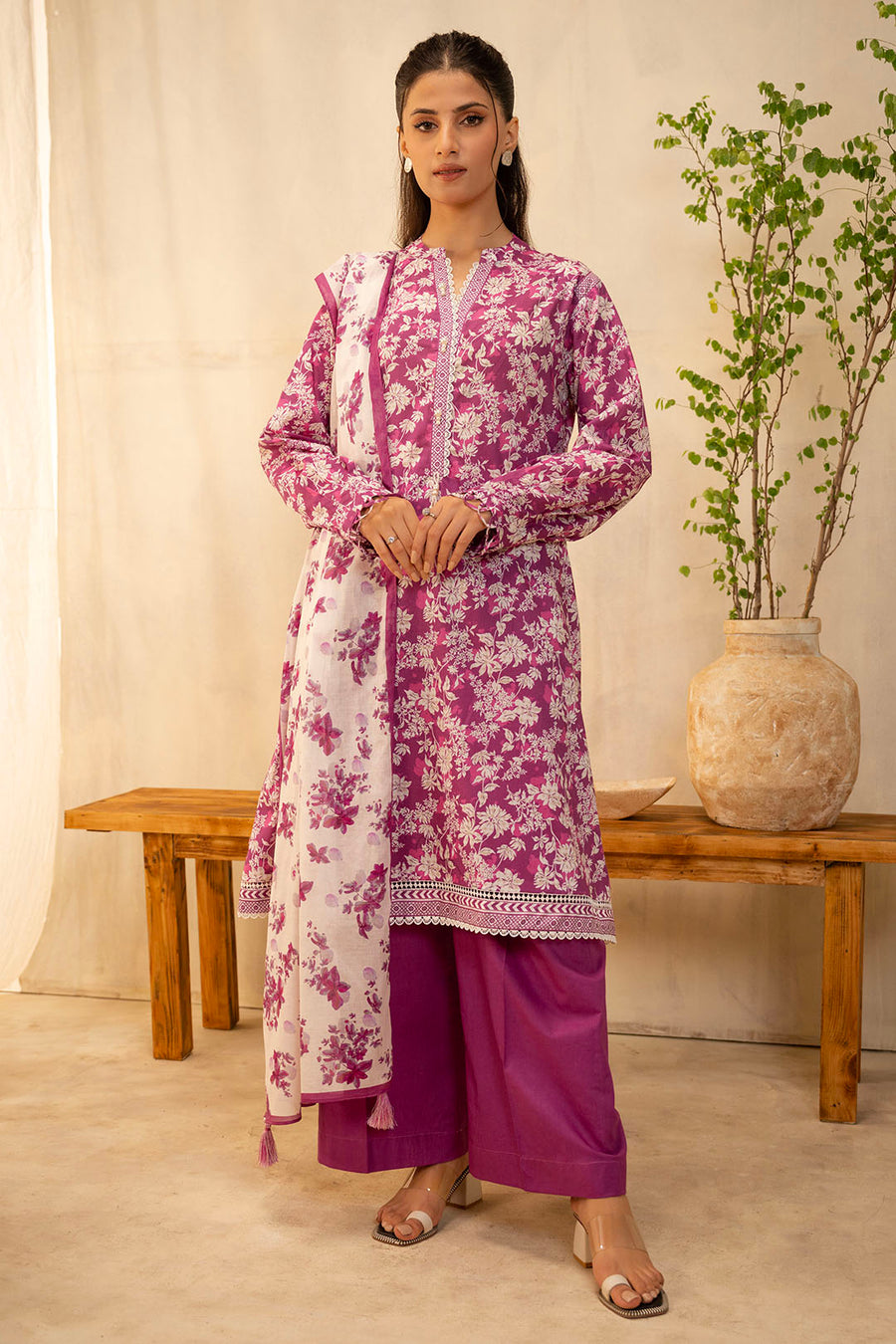 Zellbury Summer Printed Lawn Unstitched 2Pc Suit WUS25X20005