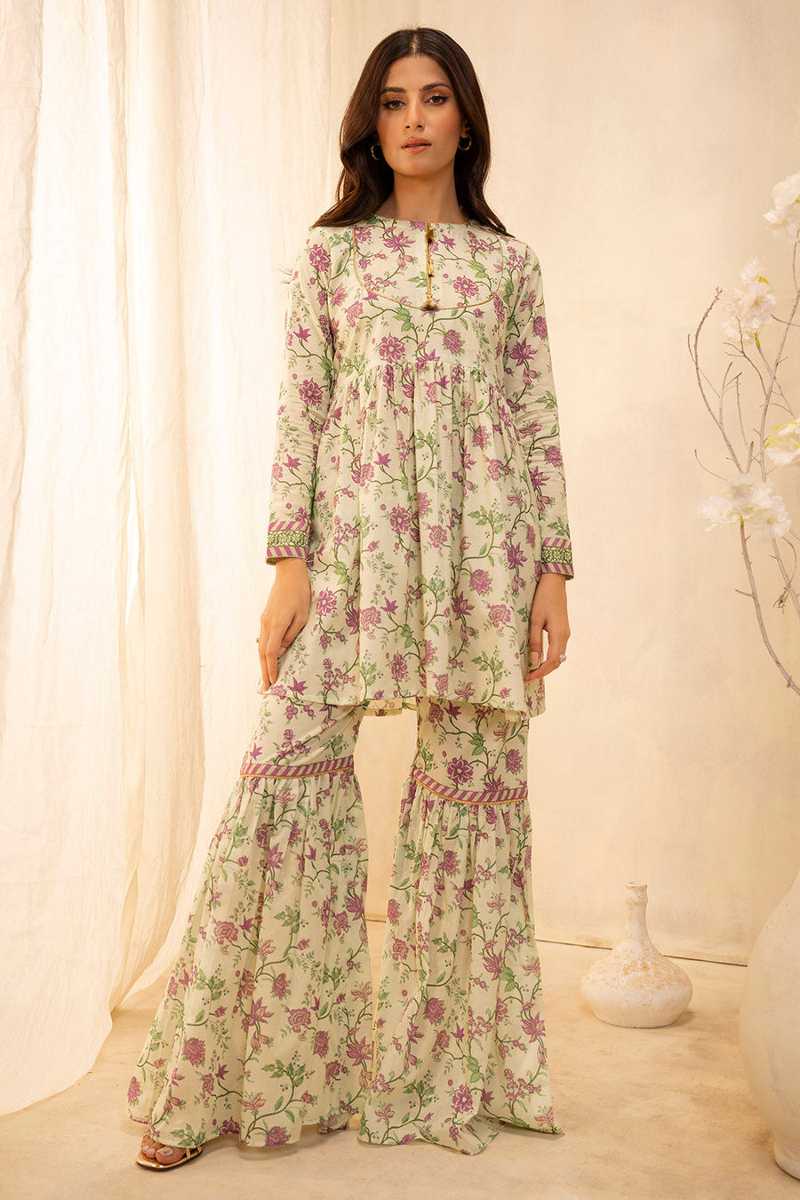Zellbury Summer Printed Lawn Unstitched 2Pc Suit WUS25X20012