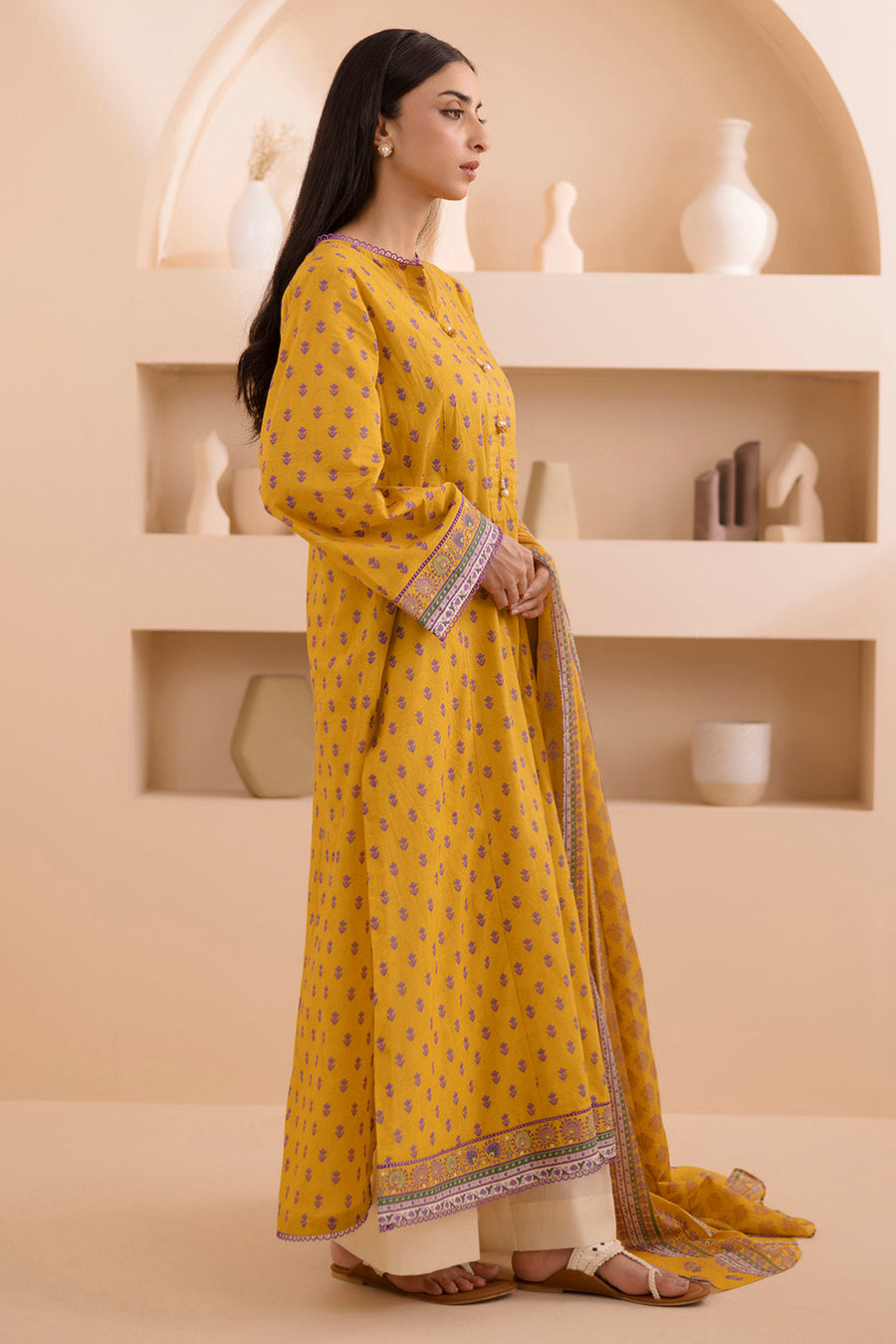 Zellbury Summer Printed Lawn Unstitched 2Pc Suit WUS25X20153