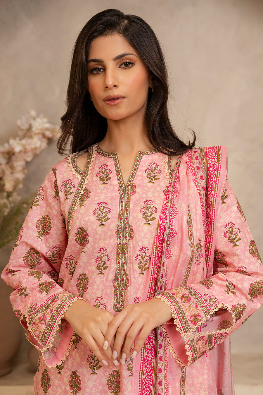Zellbury Summer Printed Lawn Unstitched 2Pc Suit WUS25X20157
