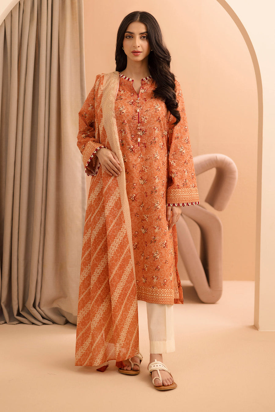 Zellbury Summer Printed Lawn Unstitched 2Pc Suit WUS25X20219
