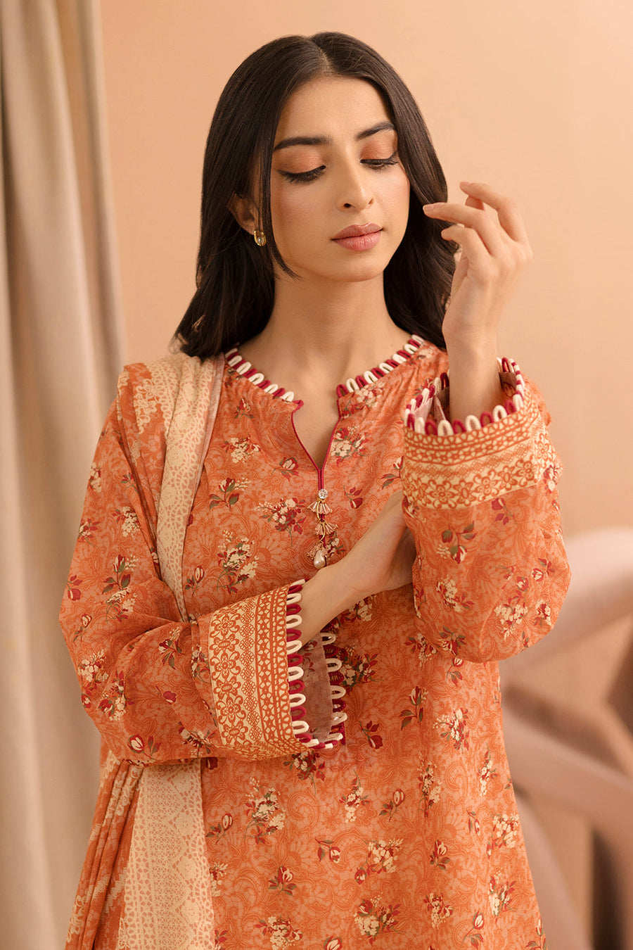 Zellbury Summer Printed Lawn Unstitched 2Pc Suit WUS25X20219