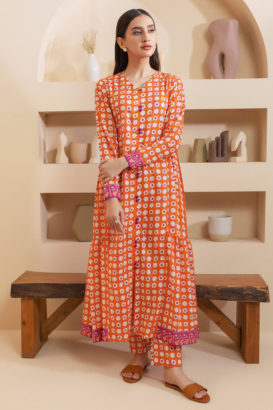 Zellbury Summer Printed Lawn Unstitched 2Pc Suit WUS25X20230