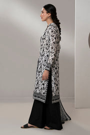 Zellbury Monochrome Printed Lawn Unstitched 2Pc Suit WUS25X20411