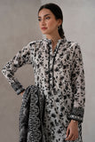 Zellbury Monochrome Printed Lawn Unstitched 2Pc Suit WUS25X20411