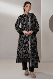 Zellbury Monochrome Printed Lawn Unstitched 2Pc Suit WUS25X20538