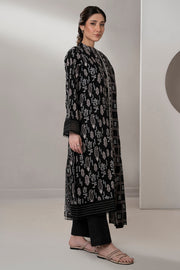 Zellbury Monochrome Printed Lawn Unstitched 2Pc Suit WUS25X20538