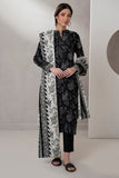 Zellbury Monochrome Printed Lawn Unstitched 2Pc Suit WUS25X20539