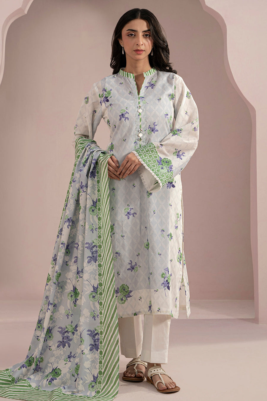 Zellbury Summer Printed Lawn Unstitched 2Pc Suit WUS25X20543