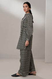 Zellbury Monochrome Printed Lawn Unstitched 2Pc Suit WUS25X20553