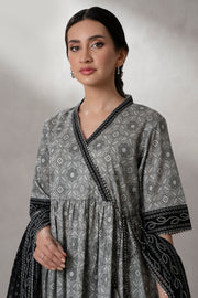 Zellbury Monochrome Printed Lawn Unstitched 2Pc Suit WUS25X20622