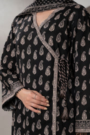 Zellbury Monochrome Printed Lawn Unstitched 2Pc Suit WUS25X20624
