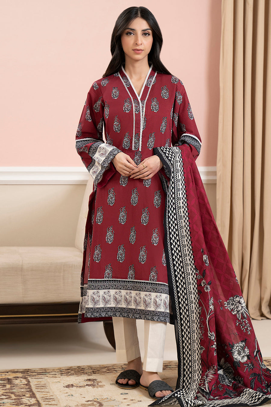 Zellbury Summer Printed Lawn Unstitched 2Pc Suit WUS25X20625