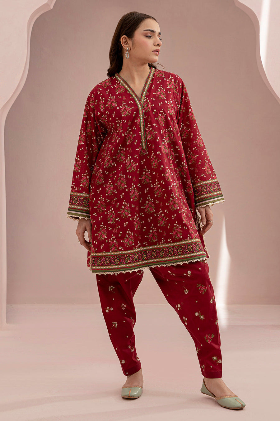 Zellbury Summer Printed Lawn Unstitched 2Pc Suit WUS25X20632