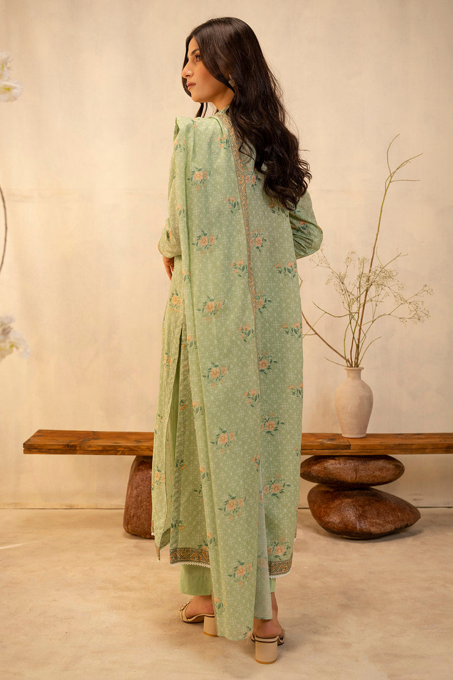 Zellbury Summer Printed Lawn Unstitched 3Pc Suit WUS25X30025