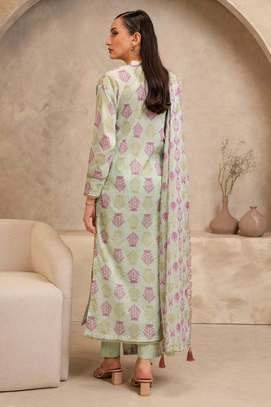 Zellbury Summer Printed Lawn Unstitched 3Pc Suit WUS25X30028