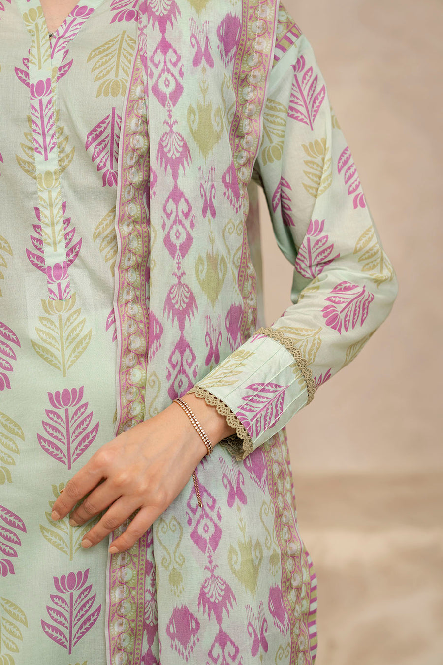 Zellbury Summer Printed Lawn Unstitched 3Pc Suit WUS25X30028