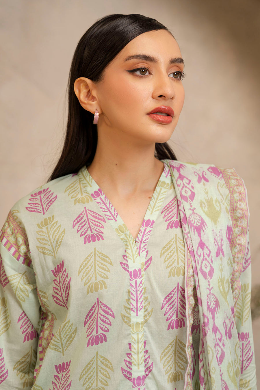 Zellbury Summer Printed Lawn Unstitched 3Pc Suit WUS25X30028