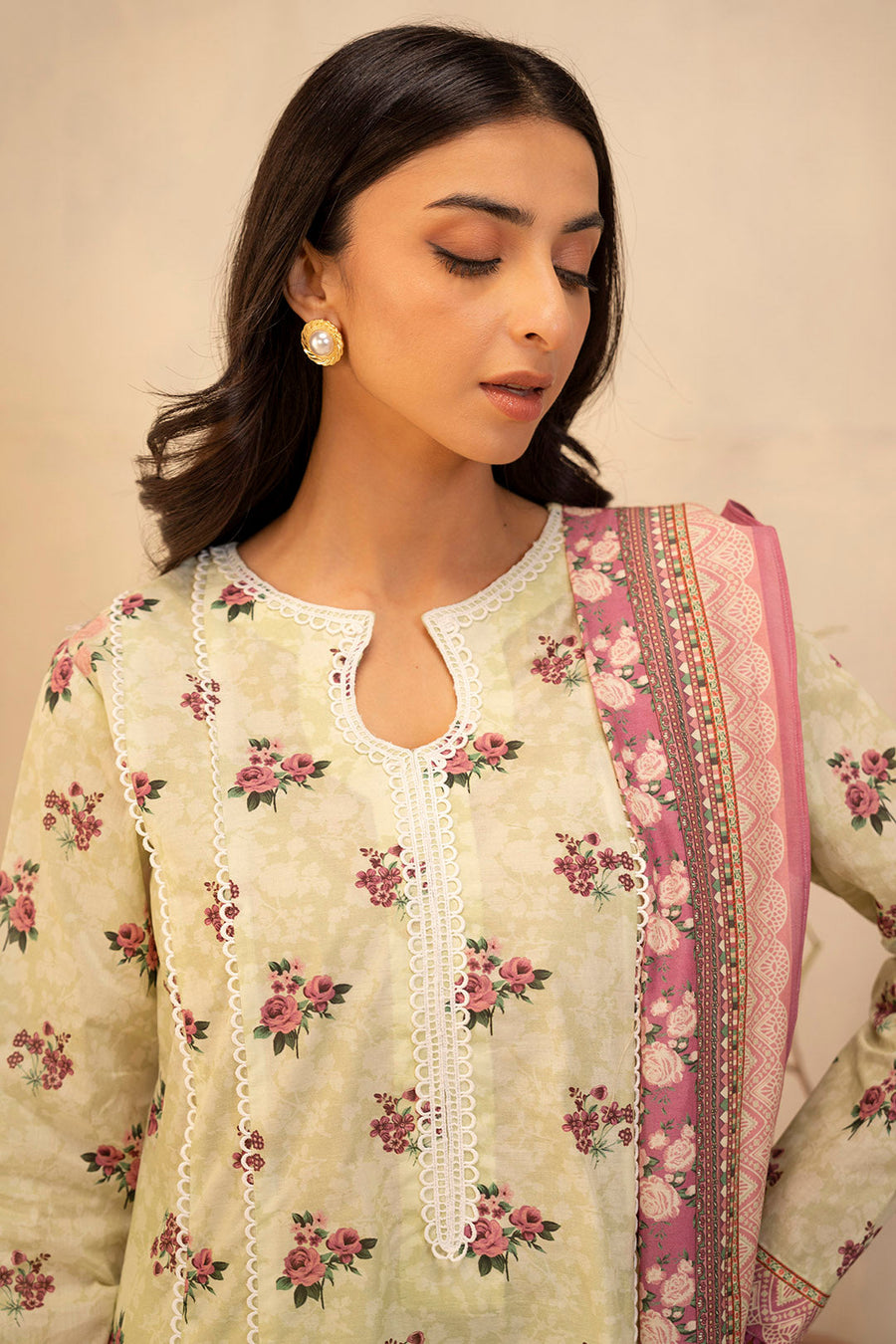 Zellbury Summer Printed Lawn Unstitched 3Pc Suit WUS25X30039