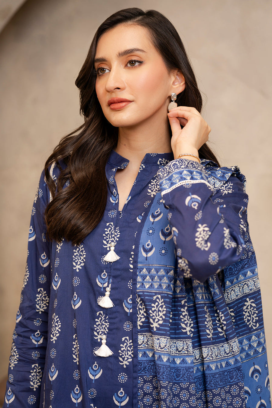 Zellbury Summer Printed Lawn Unstitched 3Pc Suit WUS25X30040