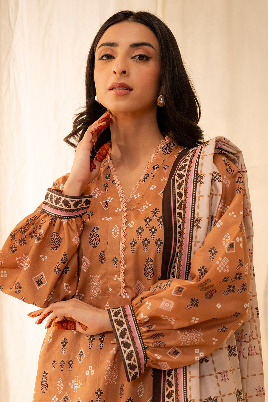 Zellbury Summer Printed Lawn Unstitched 3Pc Suit WUS25X30047
