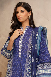 Zellbury Summer Printed Lawn Unstitched 3Pc Suit WUS25X30048