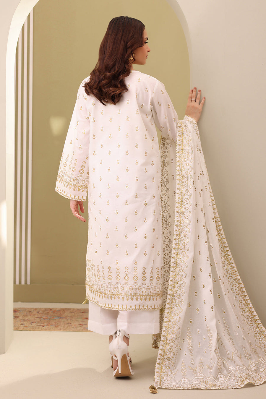 Zellbury Summer Printed Lawn Unstitched 3Pc Suit WUS25X30053