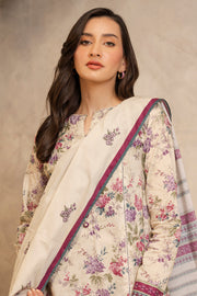 Zellbury Summer Printed Lawn Unstitched 3Pc Suit WUS25X30059
