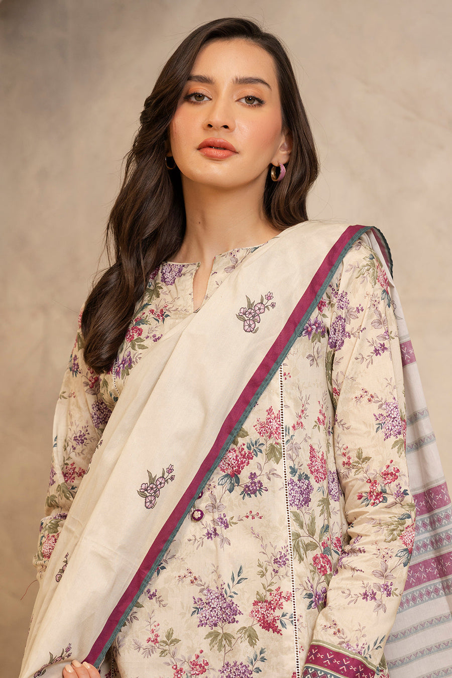 Zellbury Summer Printed Lawn Unstitched 3Pc Suit WUS25X30059