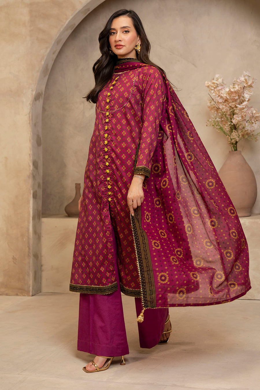 Zellbury Summer Printed Lawn Unstitched 3Pc Suit WUS25X30111