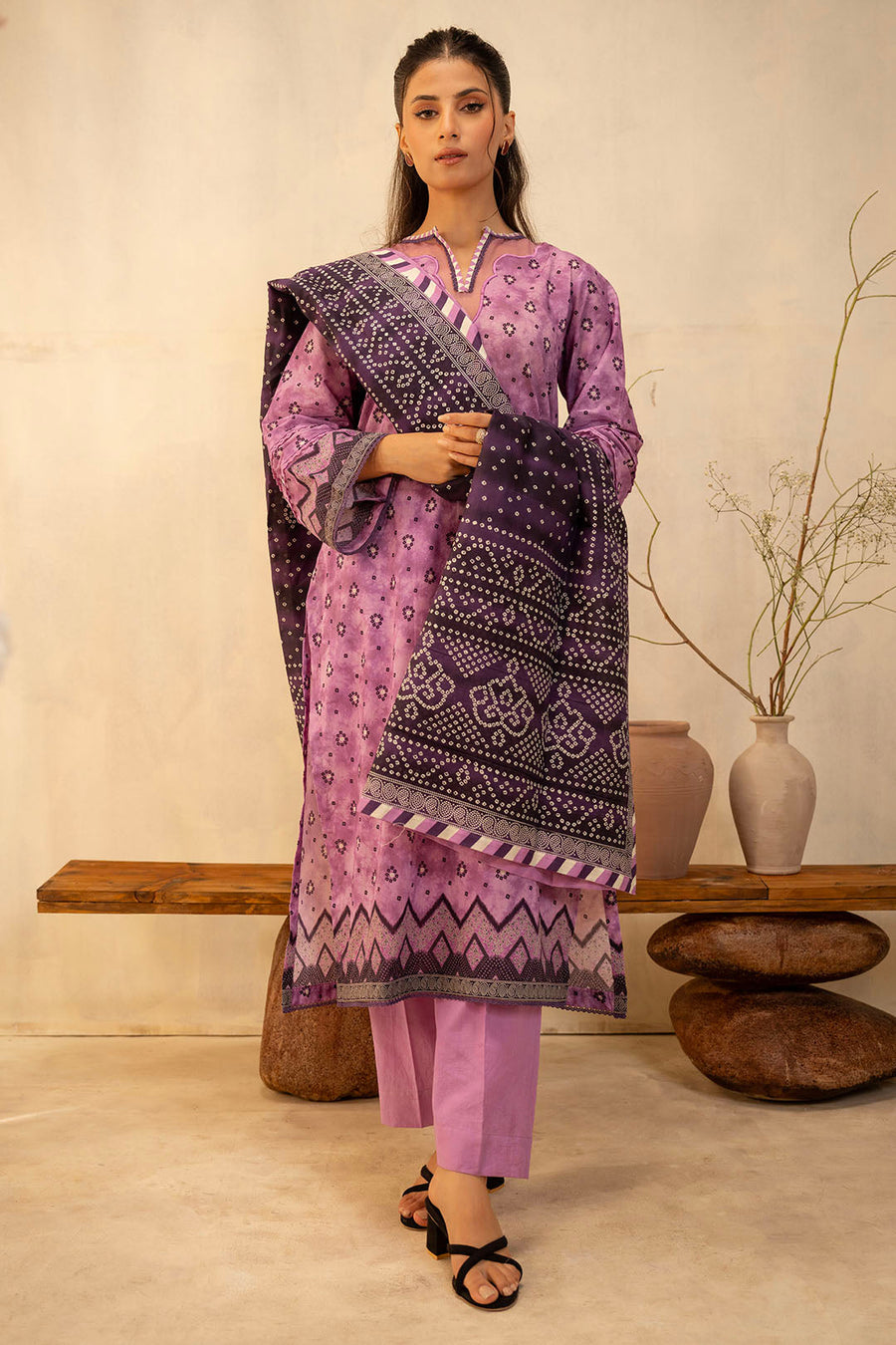 Zellbury Summer Printed Lawn Unstitched 3Pc Suit WUS25X30126