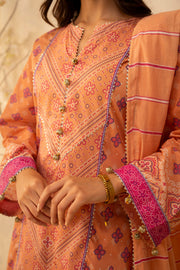 Zellbury Summer Printed Lawn Unstitched 3Pc Suit WUS25X30127