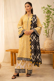Zellbury Summer Printed Lawn Unstitched 3Pc Suit WUS25X30130