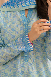 Zellbury Summer Printed Lawn Unstitched 3Pc Suit WUS25X30176