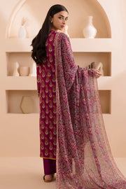 Zellbury Summer Printed Lawn Unstitched 3Pc Suit WUS25X30179