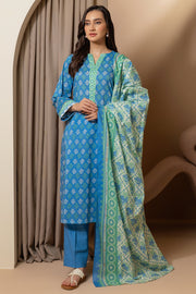 Zellbury Summer Printed Lawn Unstitched 3Pc Suit WUS25X30184