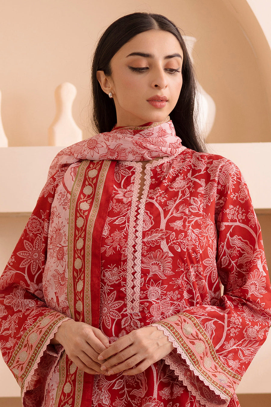 Zellbury Summer Printed Lawn Unstitched 3Pc Suit WUS25X30185