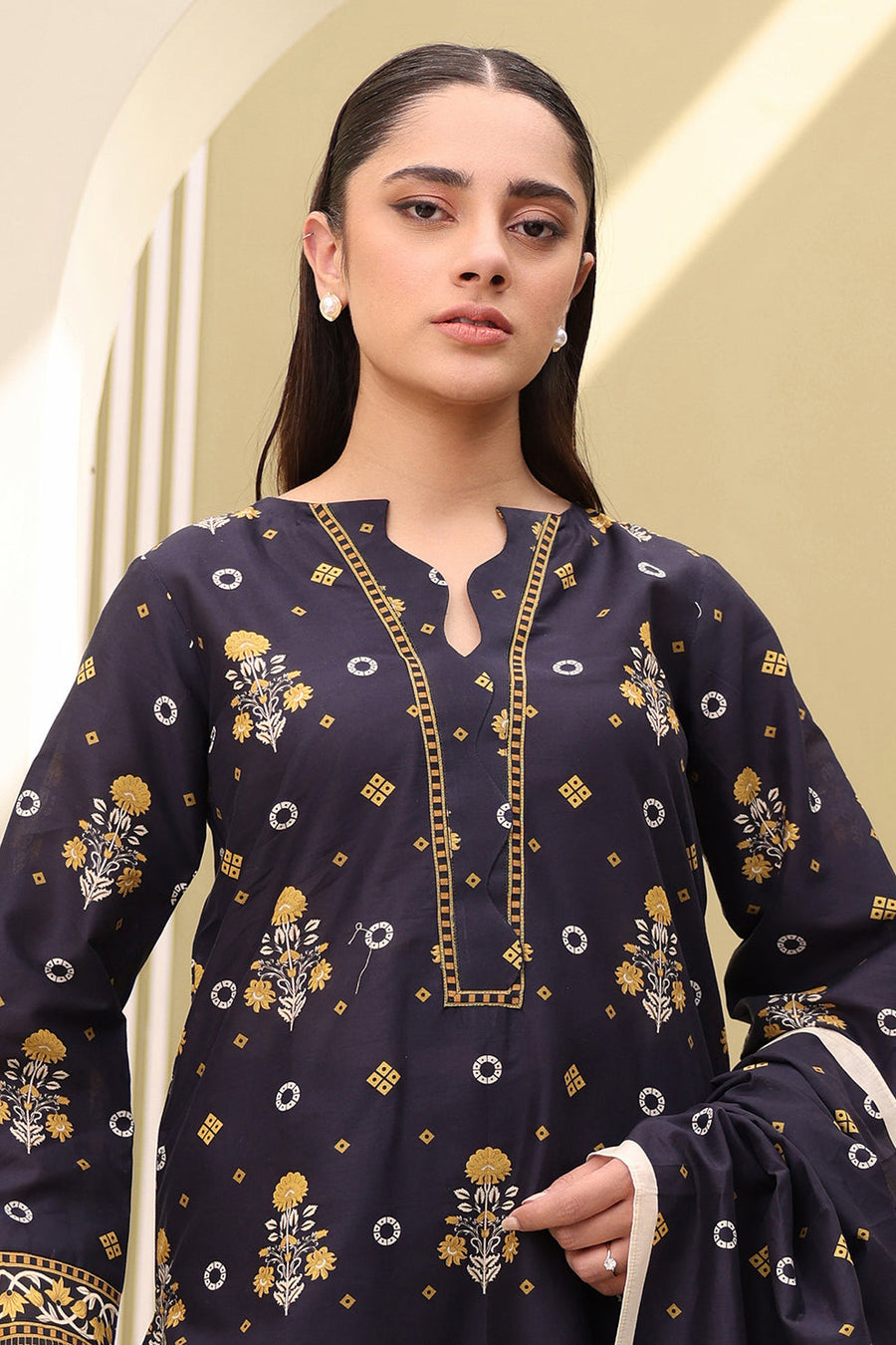 Zellbury Summer Printed Lawn Unstitched 3Pc Suit WUS25X30191