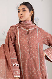 Zellbury Summer Printed Lawn Unstitched 3Pc Suit WUS25X30195
