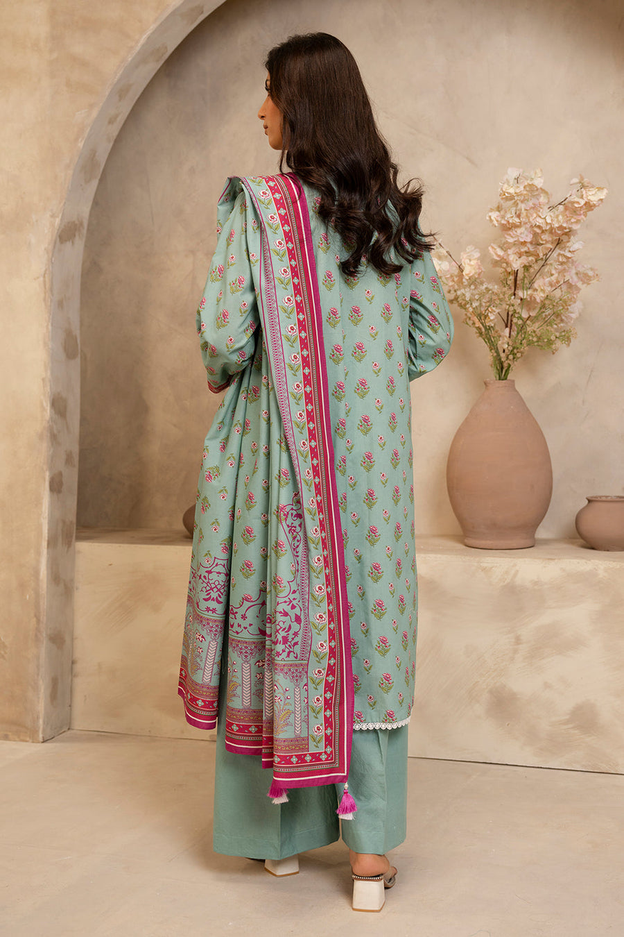 Zellbury Summer Printed Lawn Unstitched 3Pc Suit WUS25X30201
