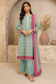 Zellbury Summer Printed Lawn Unstitched 3Pc Suit WUS25X30201