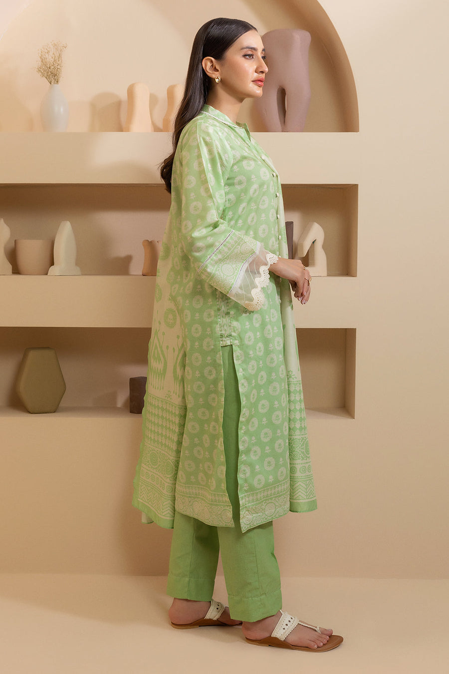 Zellbury Summer Printed Lawn Unstitched 3Pc Suit WUS25X30202