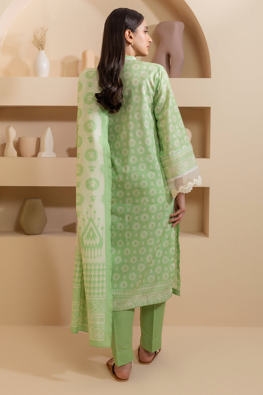 Zellbury Summer Printed Lawn Unstitched 3Pc Suit WUS25X30202