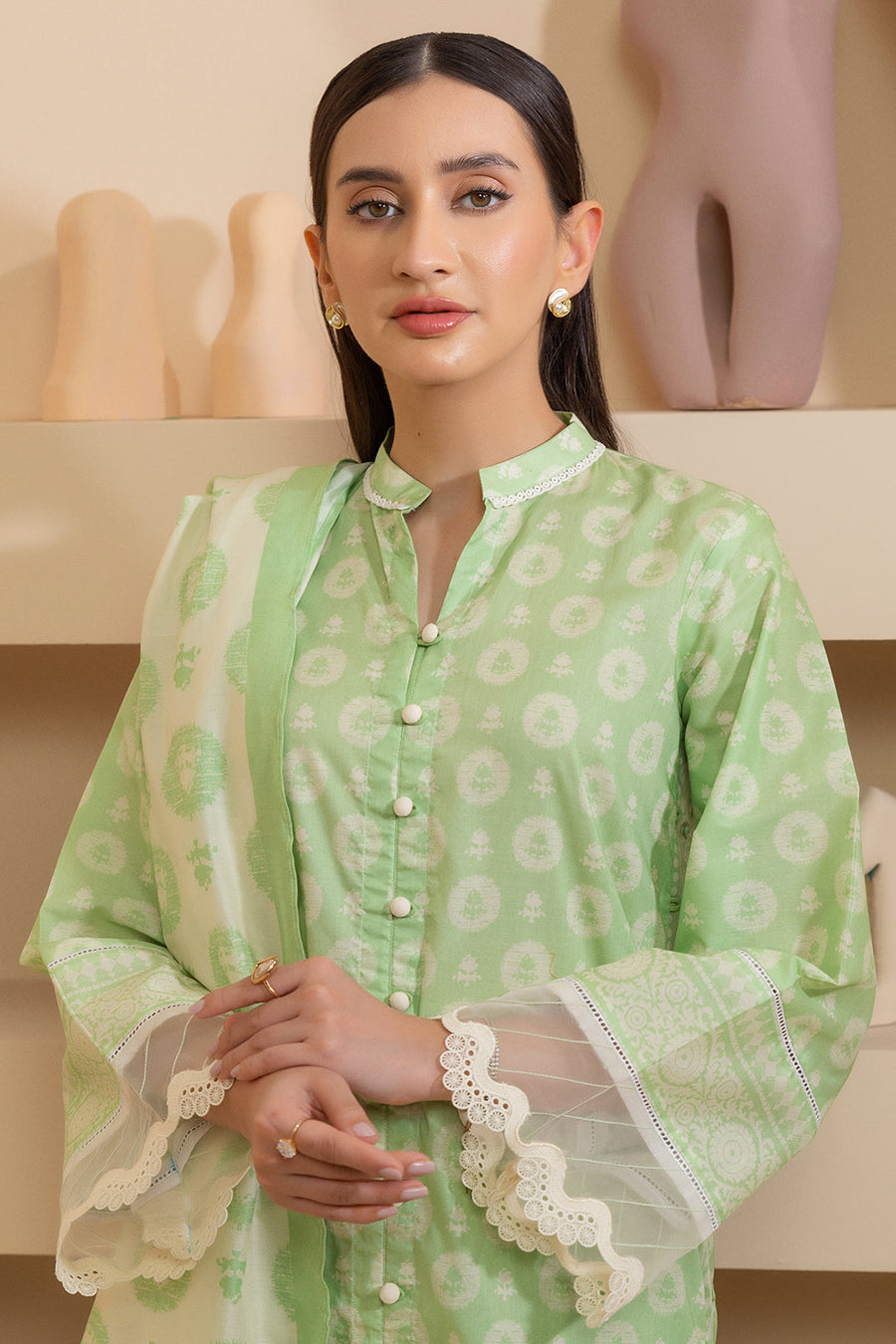 Zellbury Summer Printed Lawn Unstitched 3Pc Suit WUS25X30202