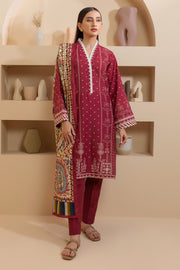 Zellbury Summer Printed Lawn Unstitched 3Pc Suit WUS25X30206