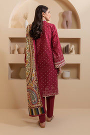 Zellbury Summer Printed Lawn Unstitched 3Pc Suit WUS25X30206