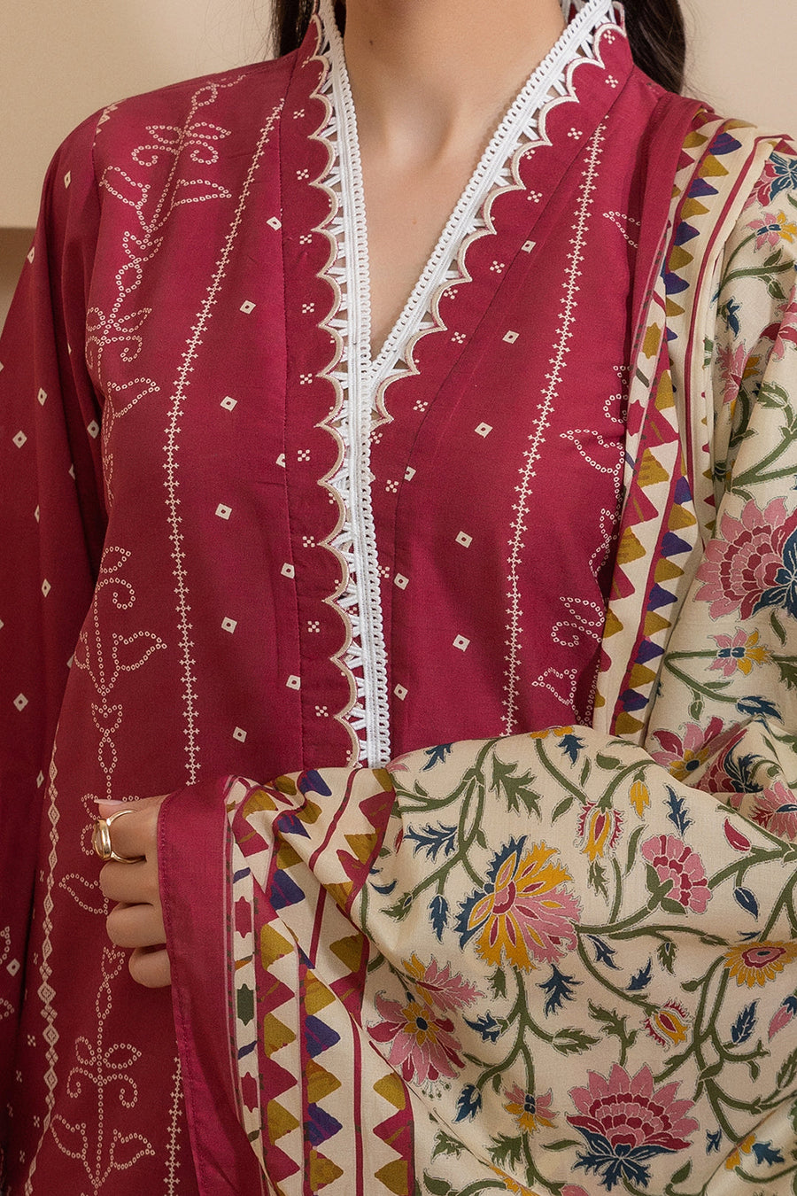 Zellbury Summer Printed Lawn Unstitched 3Pc Suit WUS25X30206